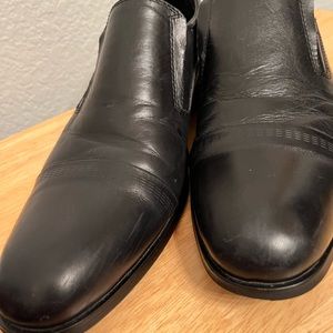 Kenneth Cole Black Slip On Mens Dress Shoes